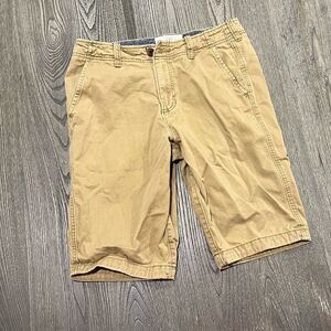 Hollister Shorts Cali Longboard Fit Summer Khaki Tan Size 28